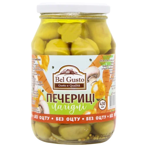 Печериці Bel Gusto Лагідні 430мл