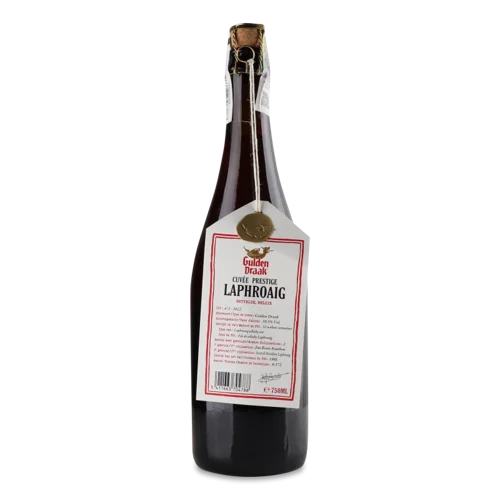 Пиво Gulden Draak Cuvee Prestige В/ґ Лафройг Янтарне, 0.33 Л