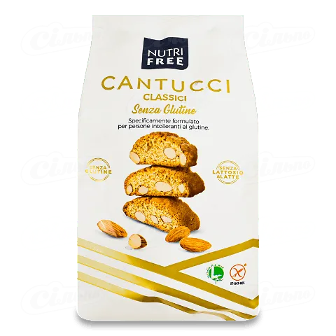 Печиво Nutri Free «Кантуччі» з мигдалем, 240г