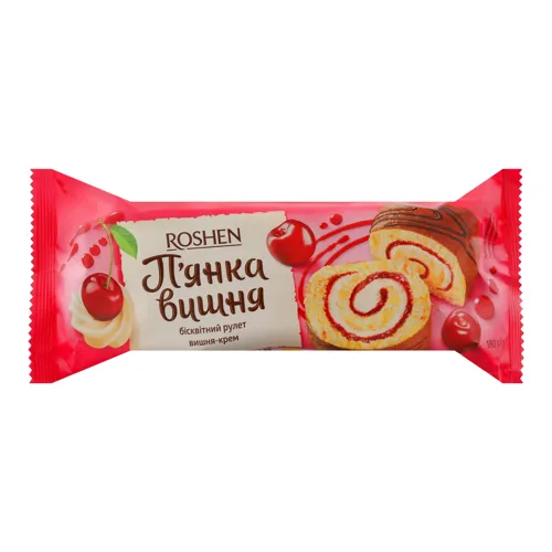 Рулет П'яна вишня ВКФ 180г /14шт