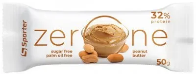 Батончик Sporter Zero One 50г Арахісова паста