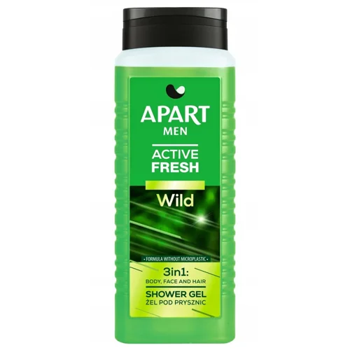 Гель для душу Apart Men Active Fresh Wild 500мл