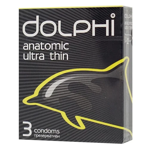 Презервативи Dolphi анатомічні надтонкі 3шт