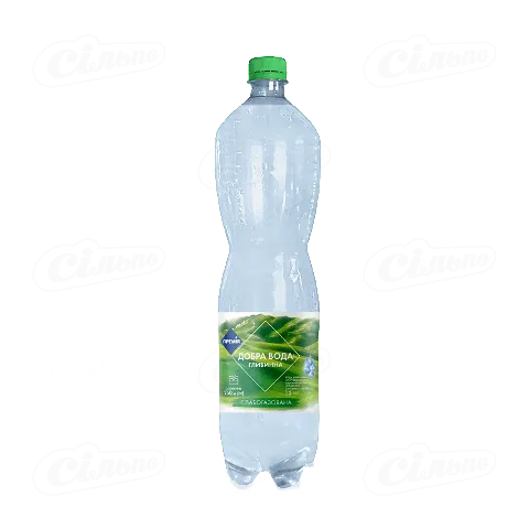 Вода мінеральна «Премія»® «Добра Вода» глибинна слабогазована, 1,5л