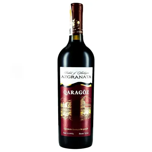 Вино Az-Granata Qaragoz 2016 червоне напівсолодке 12-14% 0,75л