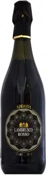 Вино ігристе Abbazia Lambrusco Rosso червоне напівсухе 0.75л 8%