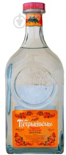 Горілка Петриківська Житня 1л, 40%