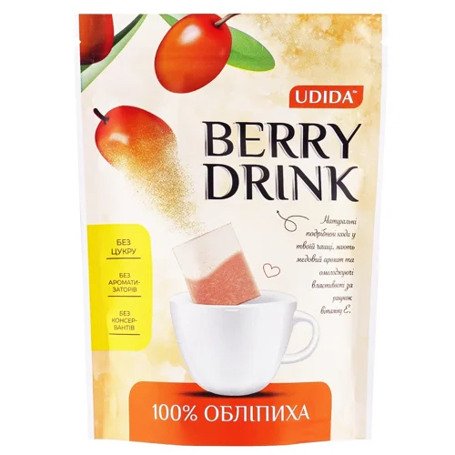 Напій Udida Berry Drink Обліпиха 48г