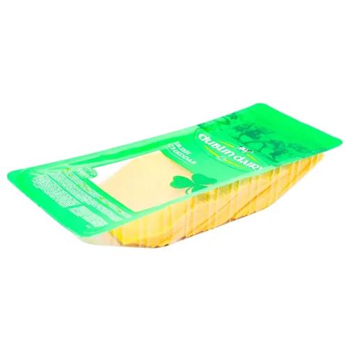 Сир Dublin Dairy Irish cheddar червоний слайси 48%, 750г