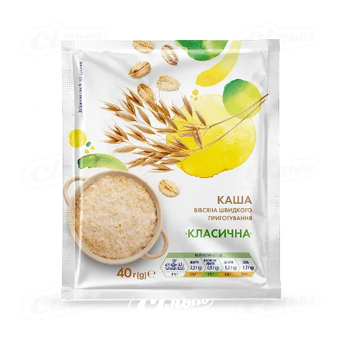 Каша вівсяна «Премія» класична, 40г
