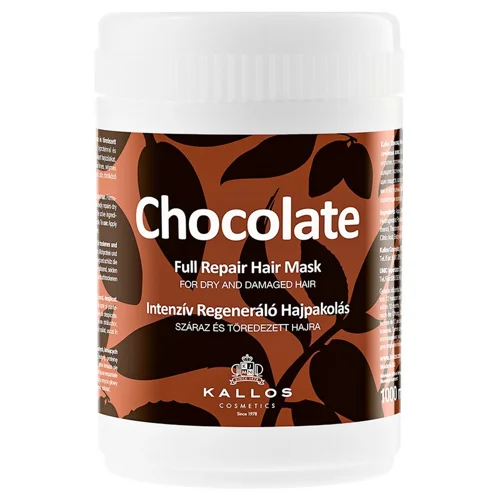Маска Kallos Chocolate для пошкодженного волосся 1л