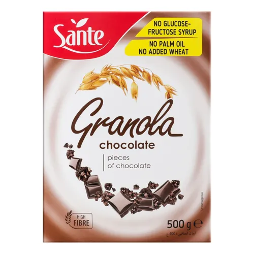 Гранола Chocolate Sante картонна упаковка 500г