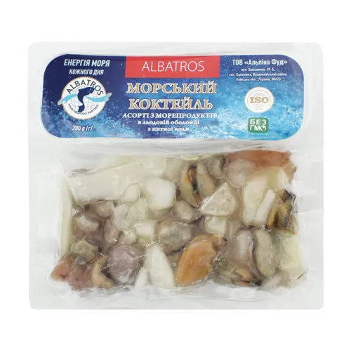 Морський коктейль Albatros вищого ґатунку 200г