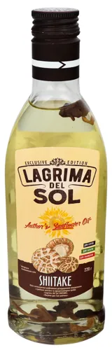 Олія соняшникова Lagrima del Sol Shitake с/п 220г