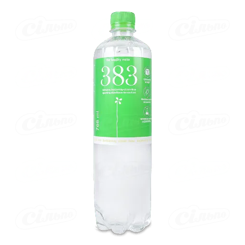 Вода 383 зі смаком бузини-лимону-лайму газована, 766мл