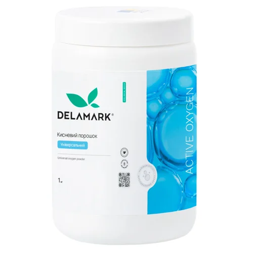 Пральний порошок DeLaMark Універсальний кисневий 1кг