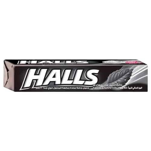 Льодяники Halls Ментол Екстра зі смаком ментолу та евкаліпту 25,2г