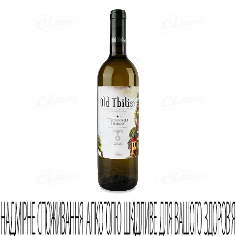 Вино Старий Тбилиси Цинандалі біле сухе, 0,75л
