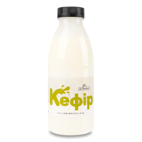 Кефір Пастеризований 2.5% Бараново п/пл, 500г