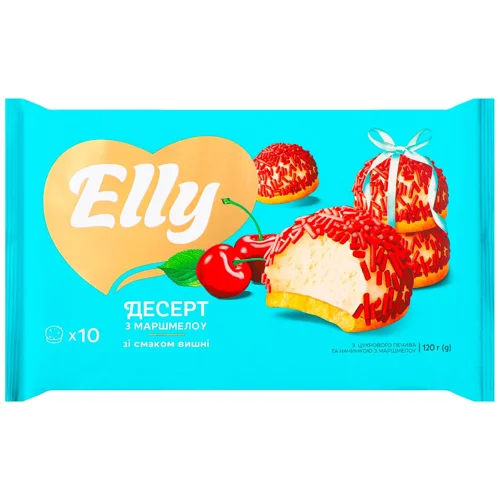 Десерт Elly зі смаком вишні 120г