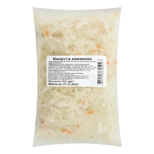 Капуста квашена Чудова марка м/у 350г