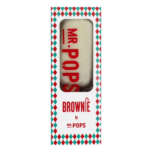 Десерт заморожений з журавлиною та вишнею в білому шоколаді Brownie Mr.Pops, 58г