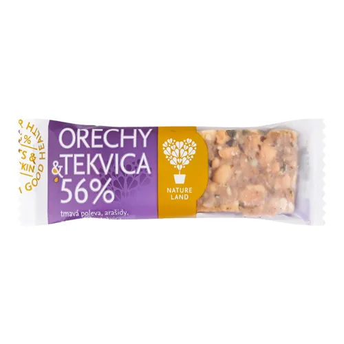 Батончик Горіх з гарбузовим насінням Nature Land м/у 40г