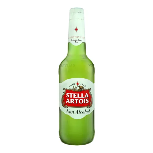 Пиво 0.5л 0.5% світле пастеризоване безалкогольне Stella Artois пл