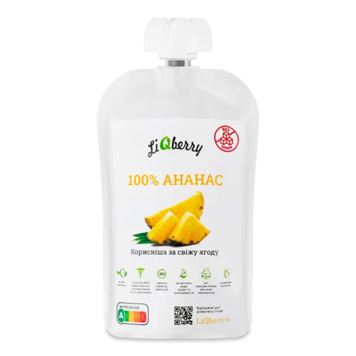 Паста З Ананасу LiQberry, в/ґ, 100г