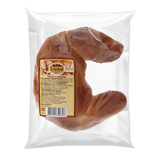 Ріжок з джемом Добрий м/у 0.15кг