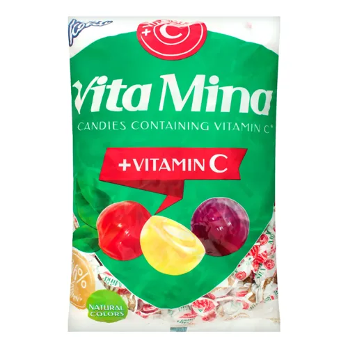 Карамель зі смаком журавлина-чебрець Vita Mina Konti кг