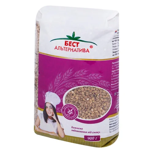 Крупа Бест Альтернатива гречана 900г