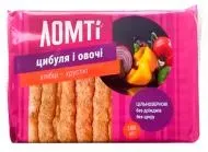 Хлібці Ломті хрусткі цибуля і овочі 100г