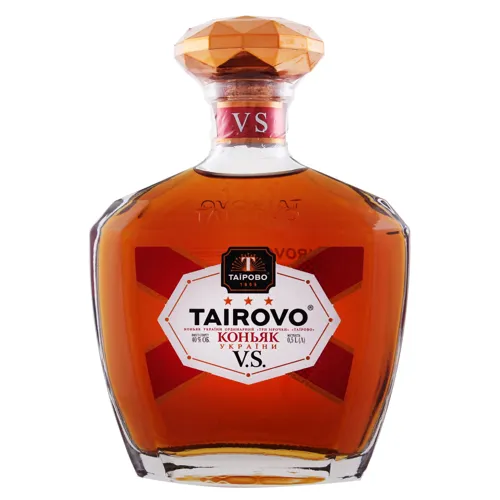 Коньяк 0.5л 40% 3 зірки V.S.Tairovo пл