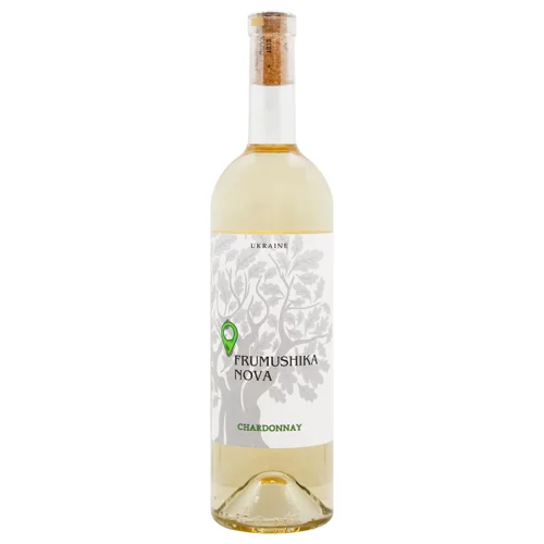 Вино Frumushika-Nova Шардоне біле сухе 12,5% 0,75л
