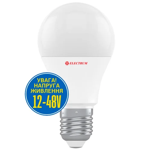 Лампа світлодіодна Electrum A60 10W PA LS-11.LV Е27 12-48V 4000