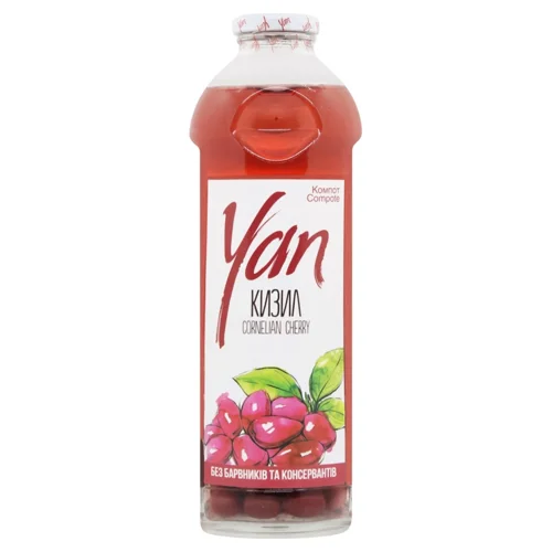 Компот Yan з кизилу 0,95л