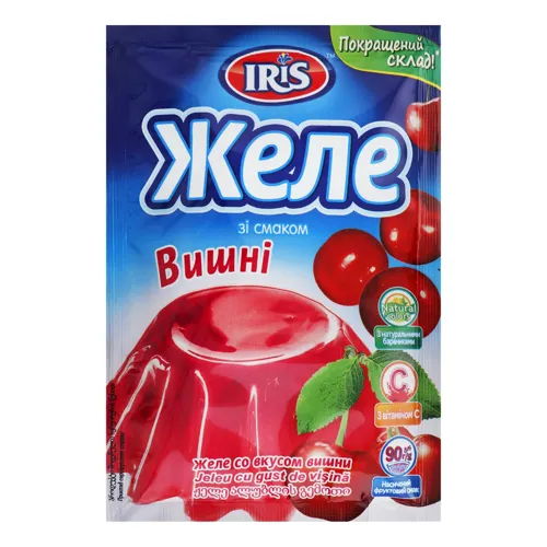 Желе з смаком вишні 90г