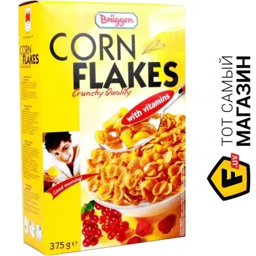 Пластівці Bruggen кукурудзяні, 375г