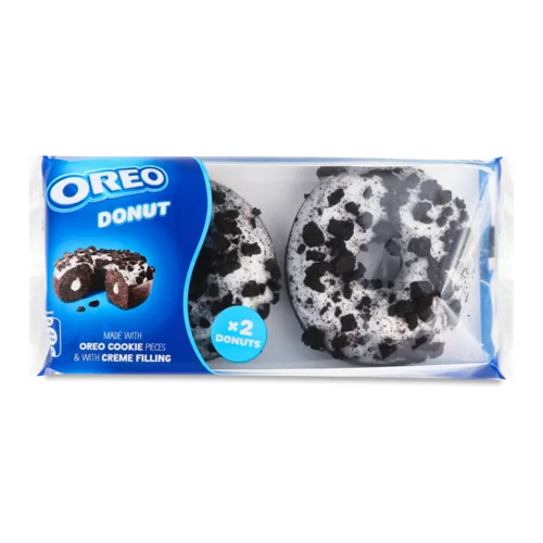Пончик Oreo з ванільною начинкою та печивом