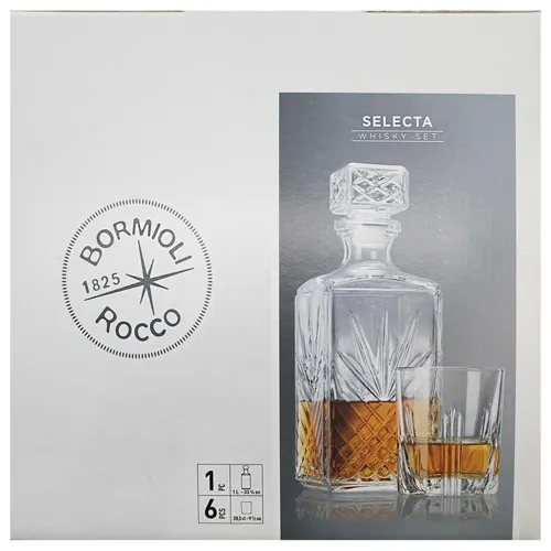 Набір для віскі Bormioli Rocco Selecta 7 предметів