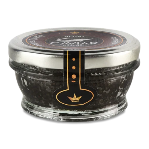 Ікра Зерниста Осетрова De Luxe Вищого Ґатунку, С/Б 100г