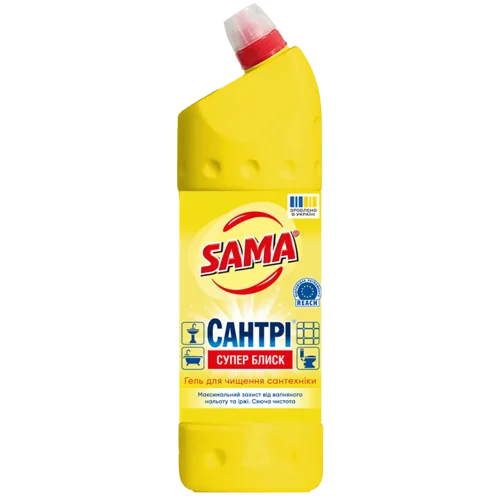 Гель для чищення сантехніки Sama Супер блиск