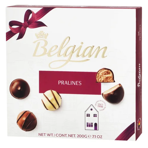 Цукерки Belgian Pralines 200г