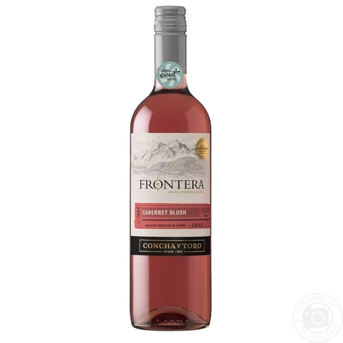 Вино Frontera Cabernet Blush рожеве солодке 12% 0,75л