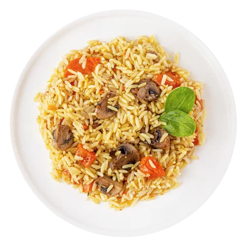 Плов з грибами