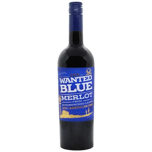 Вино The Wanted Blue Merlot червоне сухе 11-14% 0,75л