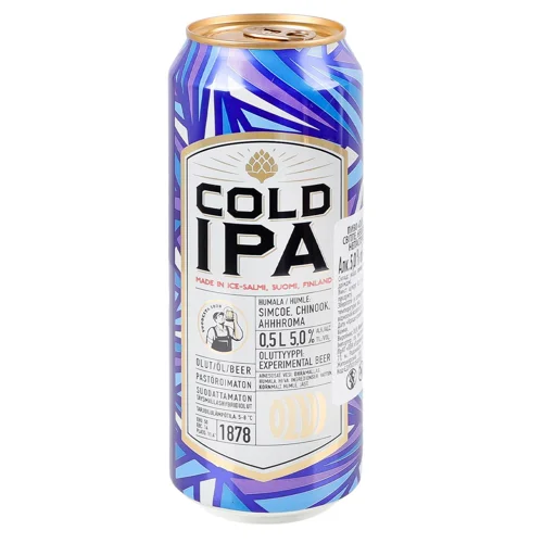 Пиво Olvi Cold IPA світле 5% 0,5л