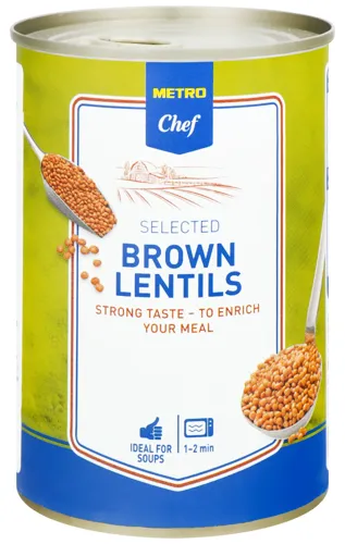 Сочевиця консервована в розсолі Metro Chef з/б 400г