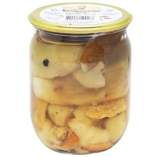 Гриби білі Бабусині Лакітки мариновані 500г